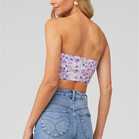 Bardot Mirabelle Floral Bustier / Size S (US 4) - Picture 2 of 4